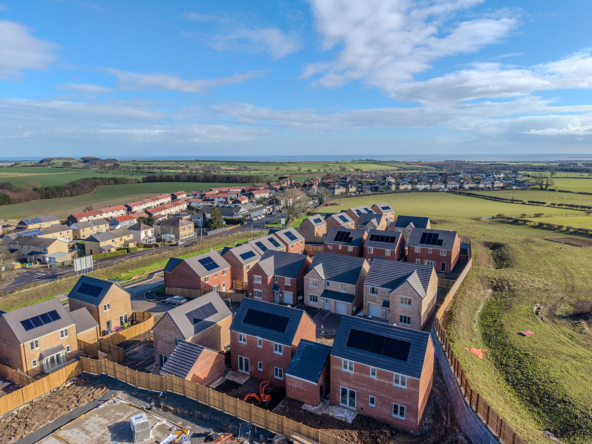 New build homes Shilbottle Near Alnwick